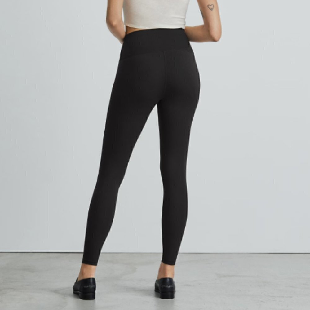 Everlane The Perform Renew Ankle Black Athletic Leggings M
